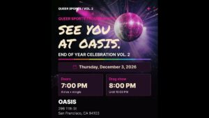 CTZ @ Queer Sports End of Year Celebration