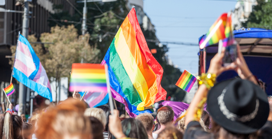 Pride parade photo