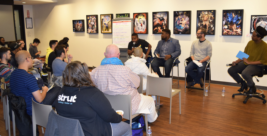 Real Talk panel discussion